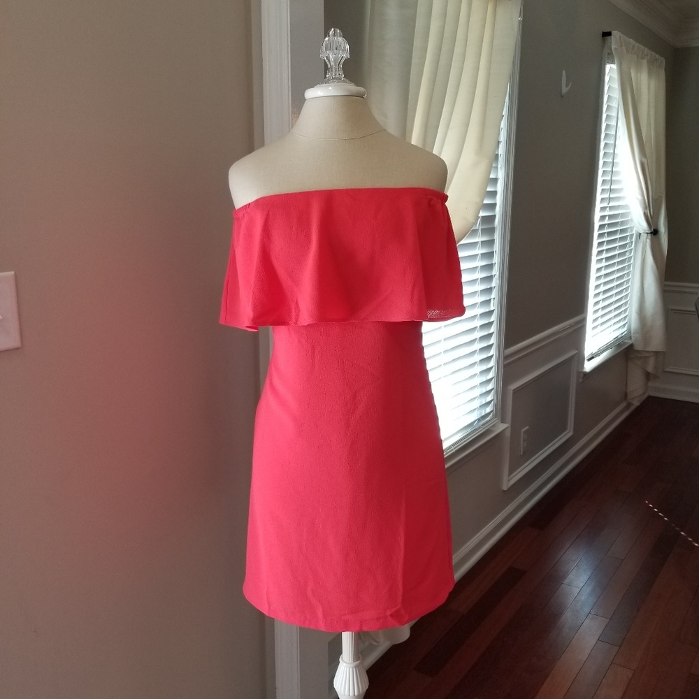 Strapless dress
